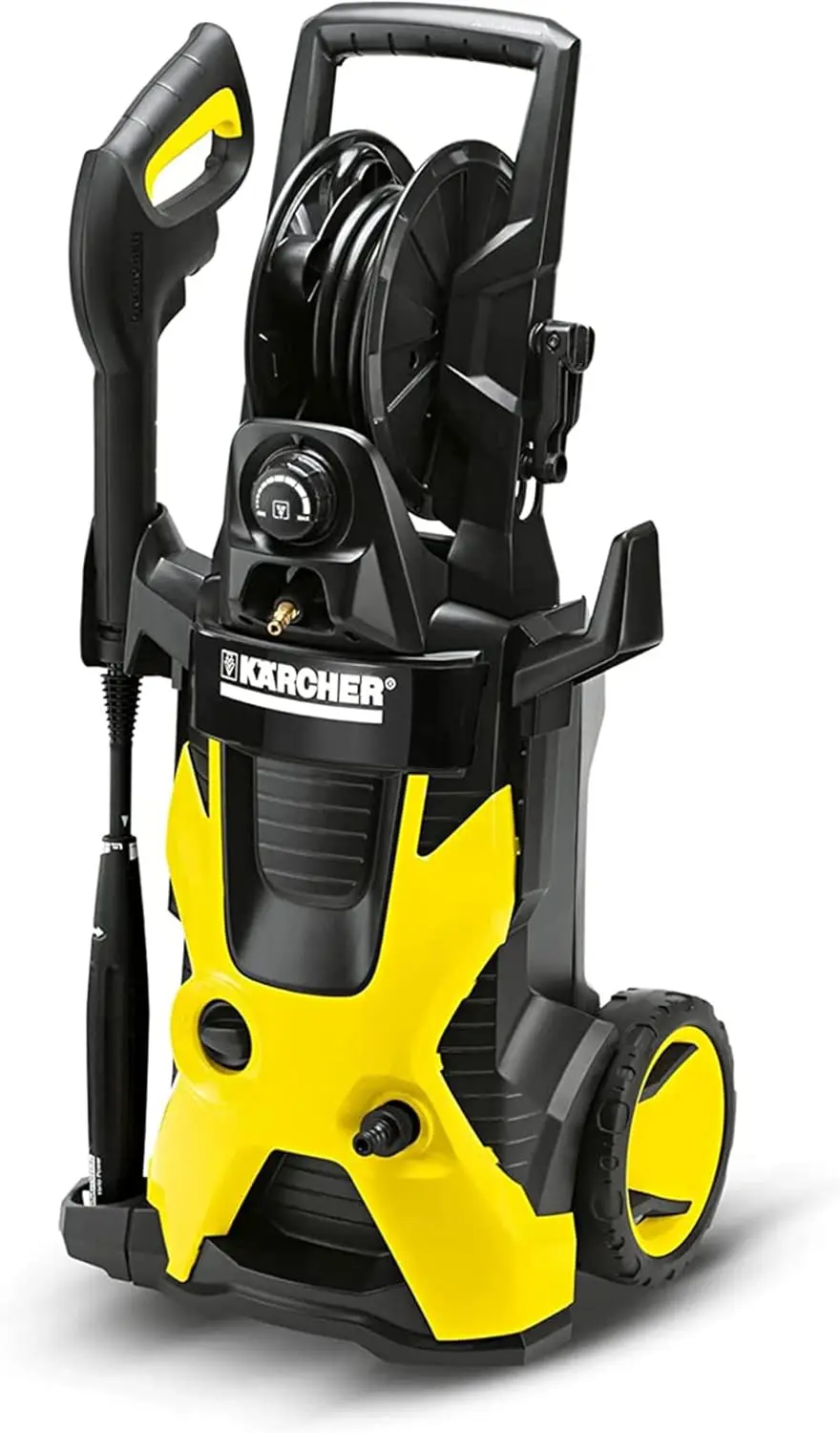 K5 Premium Electric Pressure Washer 2000 PSI-with Vario Power & Dirtblaster Wands, Pressurized Hose Reel-1.4 GPM