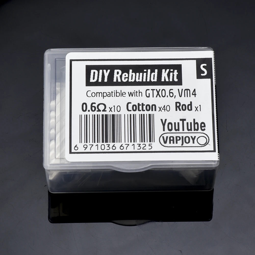 VAPJOY   ŰƮ, GTX 0.6ohm Aegis νƮ 0.6ohm 10pc ޽  8 Ʈ ư DIY   ׼