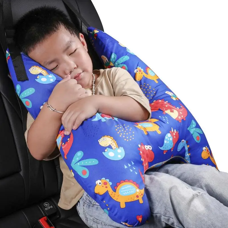 

Kid Car Sleeping Pillow Car Children's H Shape Head Support Pillows Skin-Friendly Fabric Sleeping Artifact For Mini Cars SUVs