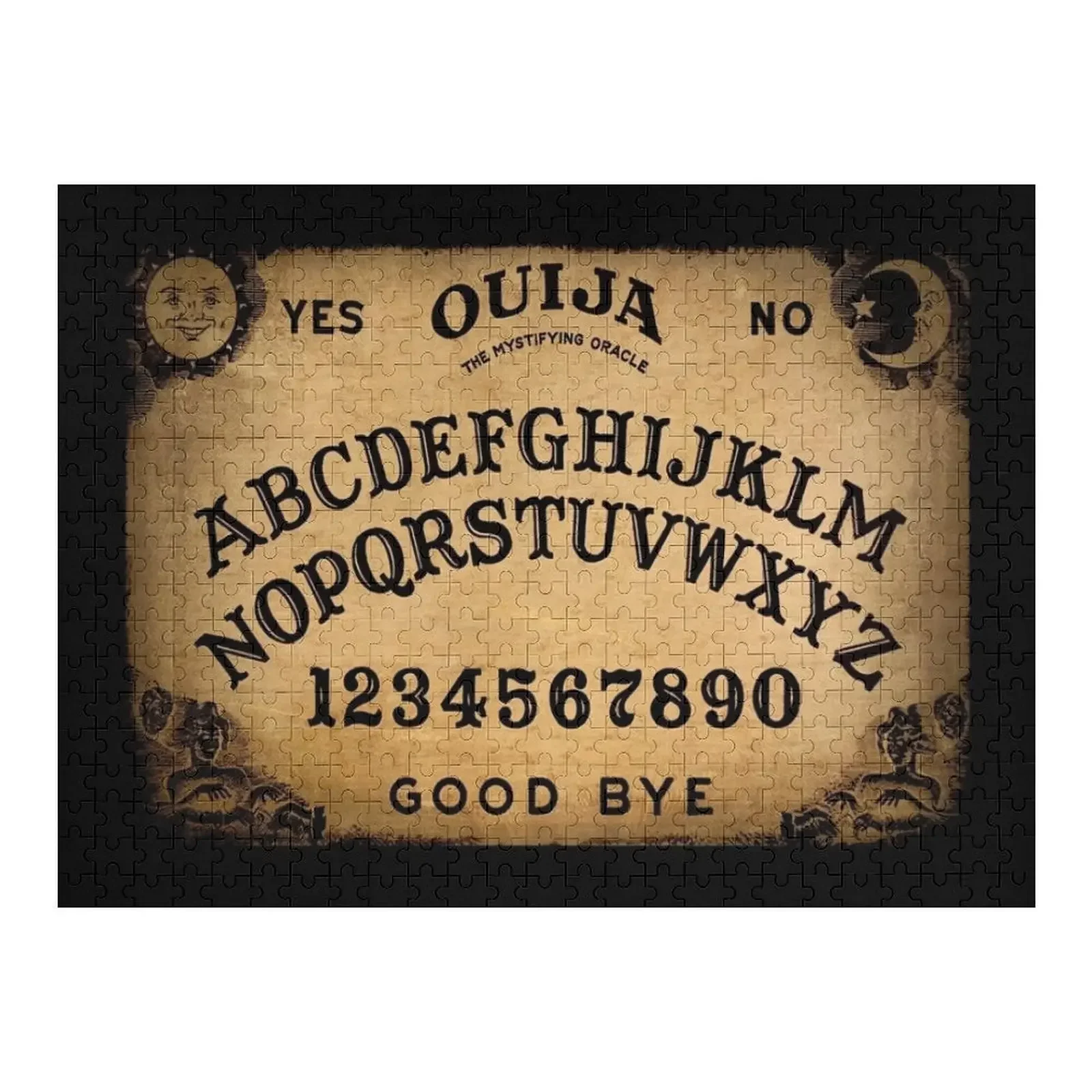 

Ouija board Jigsaw Puzzle Wooden Name Diorama Accessories Custom Gifts Custom Wood Personalized Gift Married Puzzle