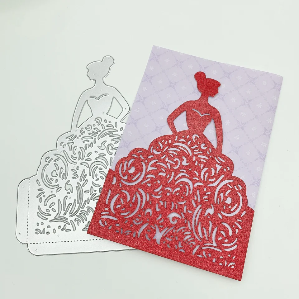 2024-2025 Fustelle Stencil per DIY Scrapbooking Decorativo