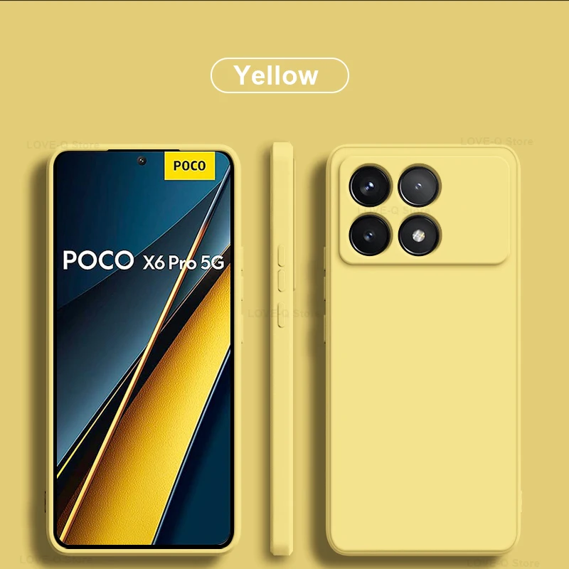 Original Liquid Silicone Shockproof Protective Phone Case