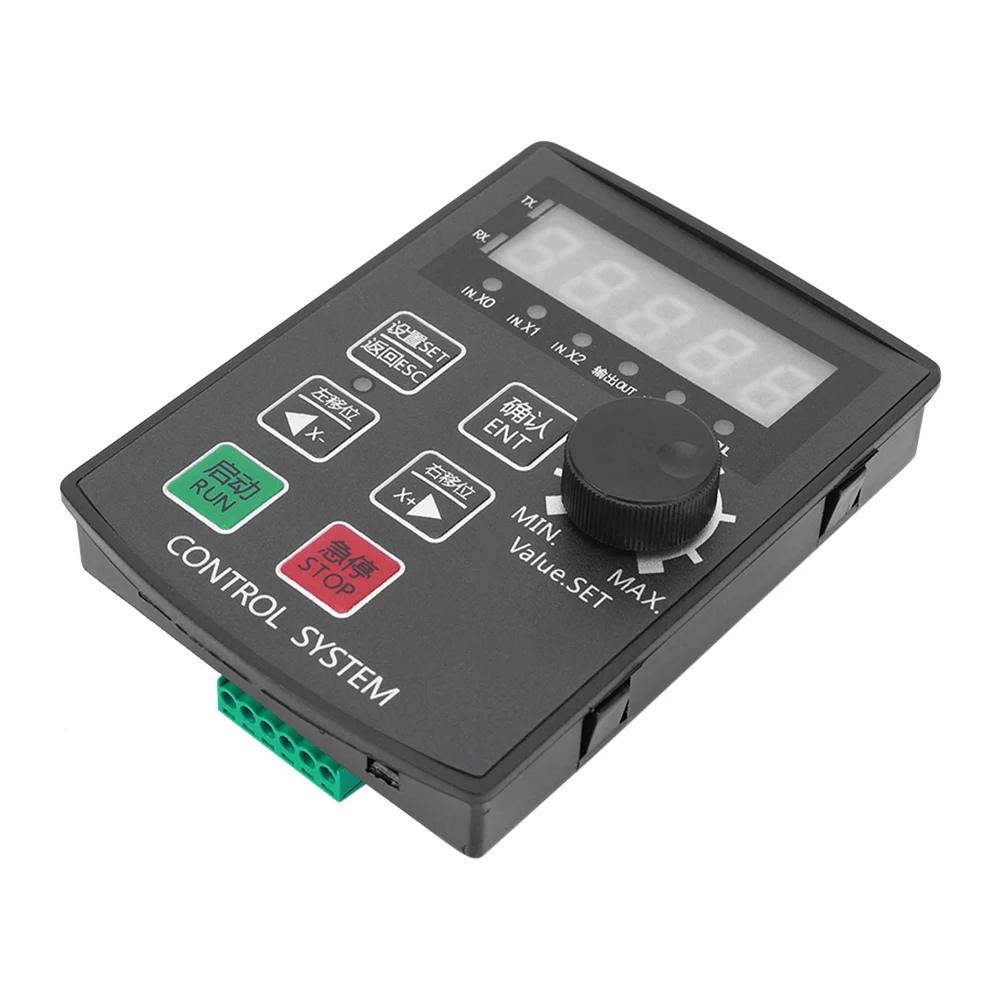 HF020 5 자리 디스플레이 제한 통신 모션 제어 보드, DC 12V-24V 서보 프리셋 제어 모듈 패널 시스템 키트, CNC용