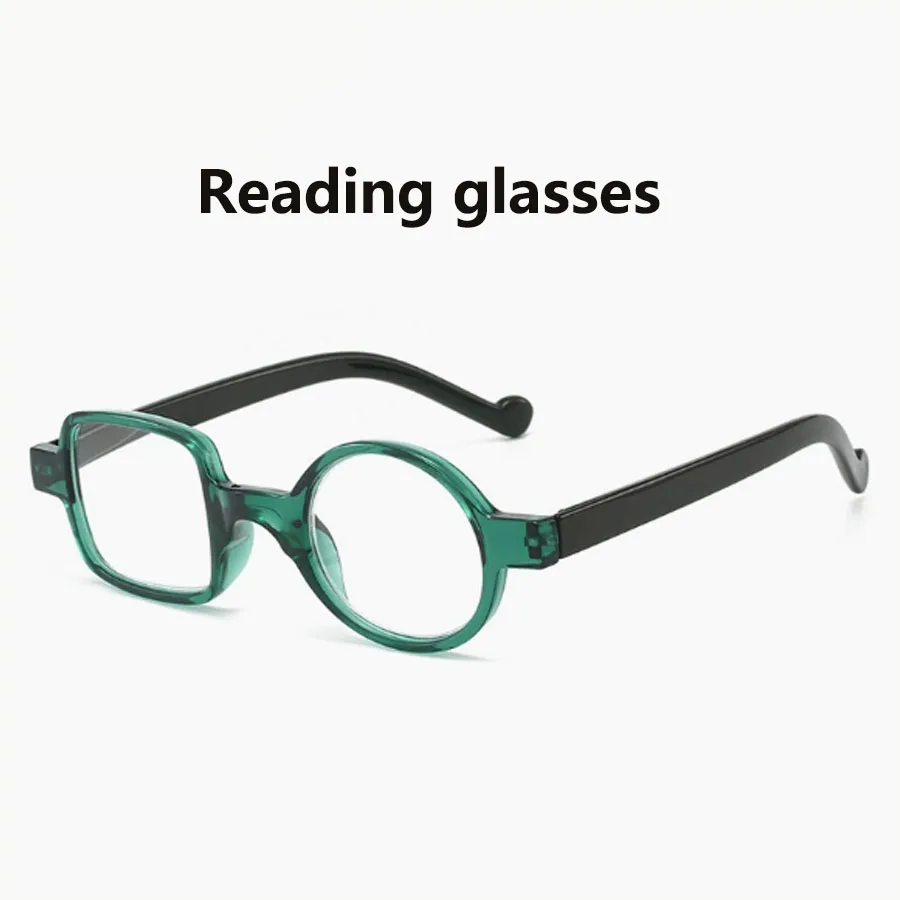 Stylish Irregular Vintage Reading Glasses for Men and Women – Perfect for Everyday Elegance