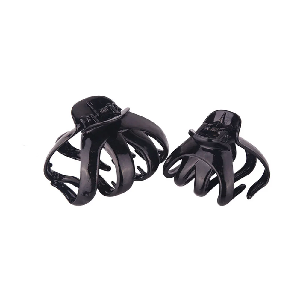 

6 Pcs Toothed Hair Ponytail Holder Accessories Octopus Large Supplies Woman Decor Pin