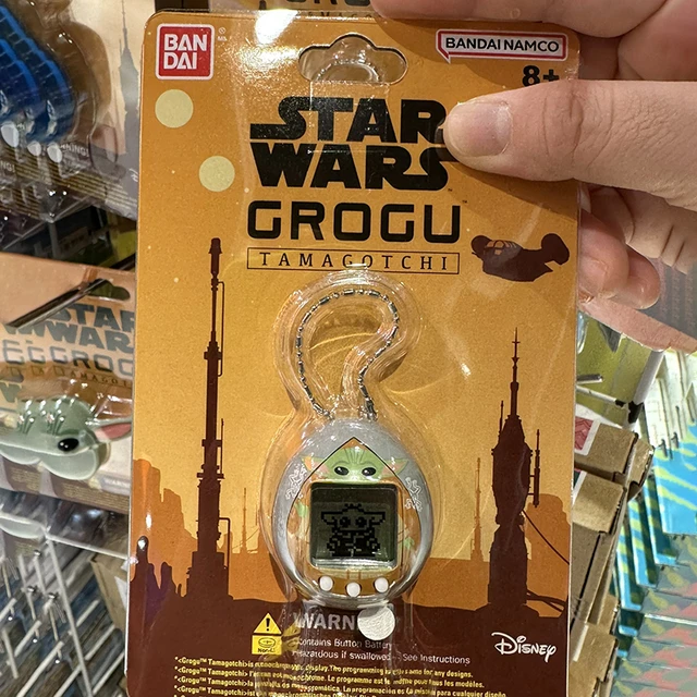 Bandai tamagotchi star wars grogu yoda máquina do animal de