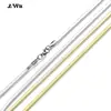 AWIT-Bracelet Classique en Acier Inoxydable pour Femme, Bijoux Tendance, Largeur de Document en Or, 3/4/5mm, Cadeau