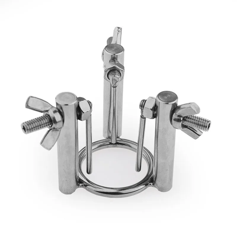 Male Urethral Dilators Horse Eye Urethra Expander with Elastic Clamp Stainless Steel Urethral Locking Ring Glans Rod Penis Plug urethral dilator silicone urethral dilator