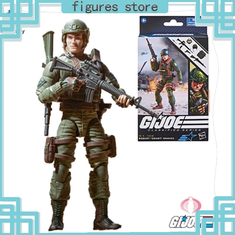 

15 см в наличии Hasbro G.I. Джо классифицированная серия Роберт гринт могилы, 87-дюймовая экшн-фигурка, игрушка, подарок, оригинальный новый и Unopene
