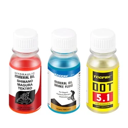 Hot 60ml Bicycle Brake Mineral Oil System Fluid For Shimano 27RD Bike Hydraulic Disc Brake Oil Fluid Cycling Mountain Bikes