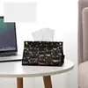 New Pu Leather Car Tissue Box Cute Cat Multi-Functional Storage Box Household Living Room Restaurant Coffee Table Drawer Box 1
