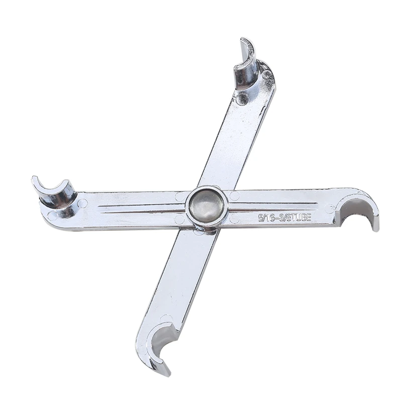 Car Fuel Line 3/8'' 5/16'' Scissor Type Quick Disconnect Tool Silver Zinc Alloy For GM For Ford For Mazda