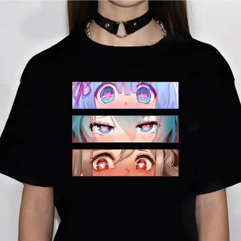 

Женская футболка Senpai, дизайнерская аниме футболка, забавная дизайнерская японская одежда