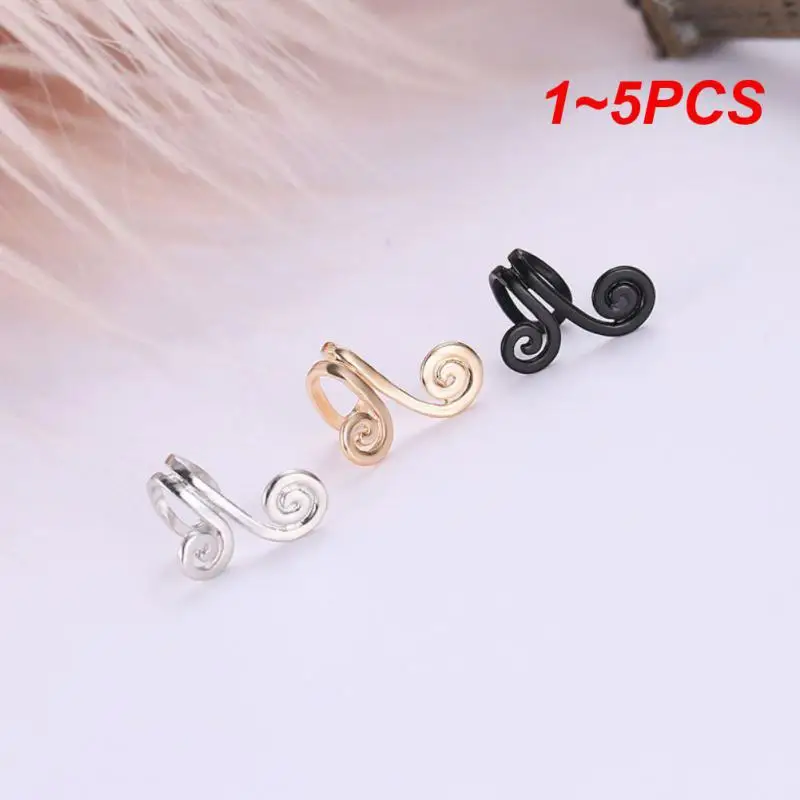 

1~5PCS Acupressure Earrings Slimming Earrings, Non Piercing Acupressure Earrings,Ear Cuff Clip for Women Men