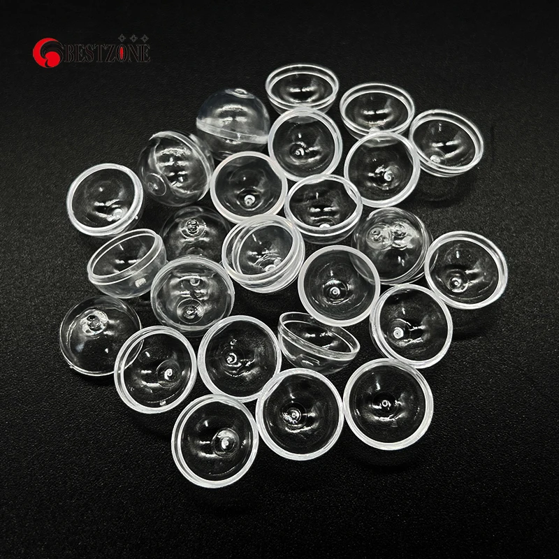 Very Small 100Pcs/lot 0.67/0.68Inch 17MM Mini Tiny Empty Plastic Balls Capsule Toys Surprise Ball Container Prop Paintball 3