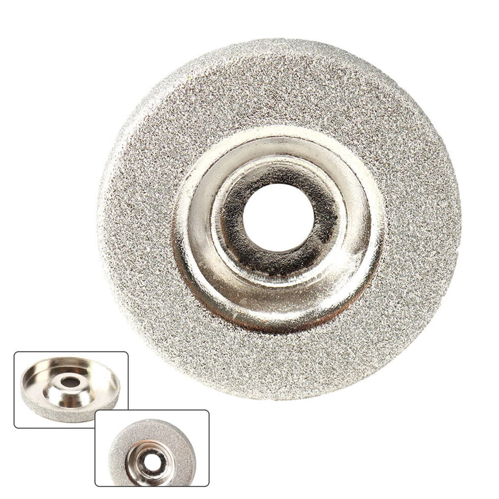 

2 Inch Diamond Grinding Wheel 150/180/320 Grit Circle Grinder Disc Stone Sharpener Angle Cutting Wheel Rotary Tool Accessories
