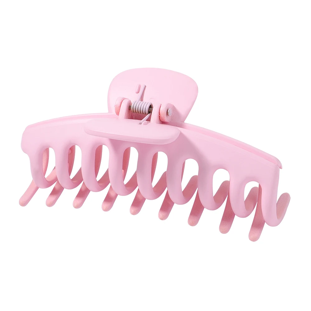 metal hair clips 2022 Solid Color Large Claw Clip Crab Barrette for Women Girls Hair Claws Bath Clip Ponytail Clip Hair Accessories Gift Headwear elastic headbands for women Hair Accessories