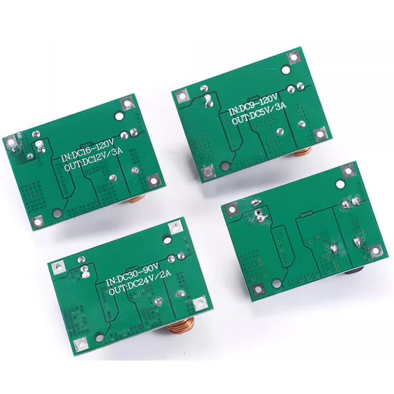 3A 스텝다운 모듈 전원 공급 장치 DC-DC 컨버터 9V-120V에서 5V 12V로 변환하는 비절연형 벅 컨버터(전자기기용)