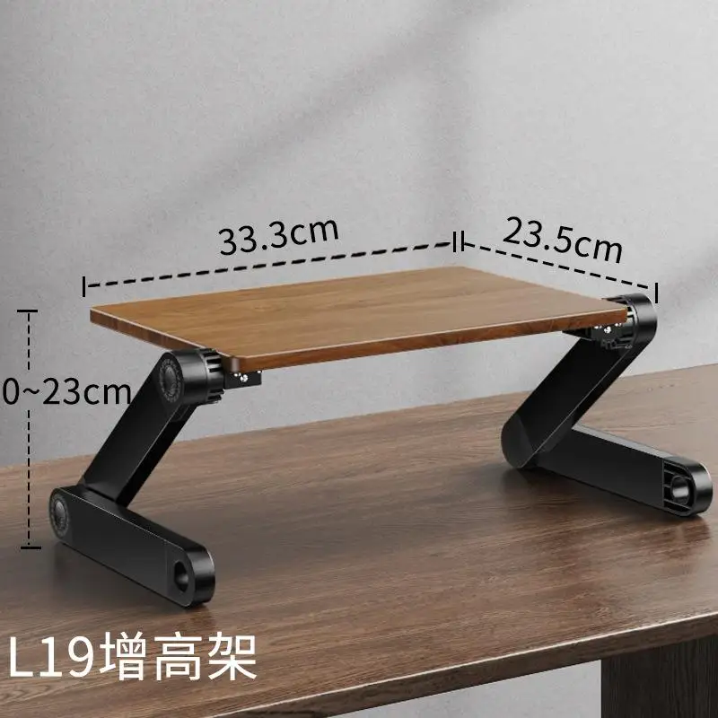 Soporte de elevación de madera para Monitor de ordenador, elevador  ajustable, plegable, Universal, organizador de escritorio para PC,  portátil, MacBook - AliExpress