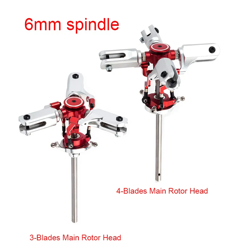 

JCZK 3 /4 Blades Metal Main Rotor Head for Schweizer 300C For Align Trex 470L / ALZRC X360 GAUI X3 Helicopter
