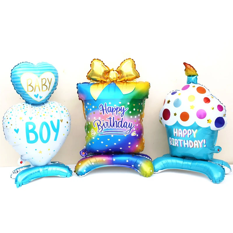 1 Pezzo Palloncini Di Buon Compleanno Decorazione Per Feste Di Compleanno Telefono Rocket Cioccolato Palloncini Con Pellicola In Alluminio Decorazioni