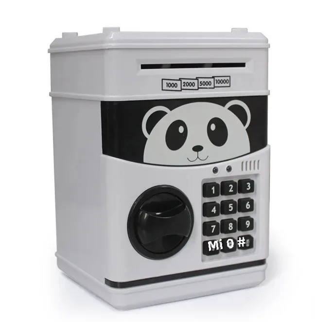 Cartoon Automatic Money Box Safe Deposit Box Savings Canister Creative Children's Gift Toy Bank from Mainland China
