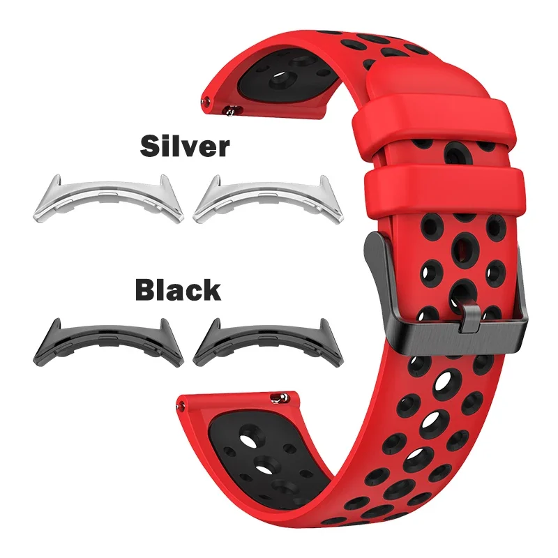Dual-Tone Mesh Strap with Breathable Design