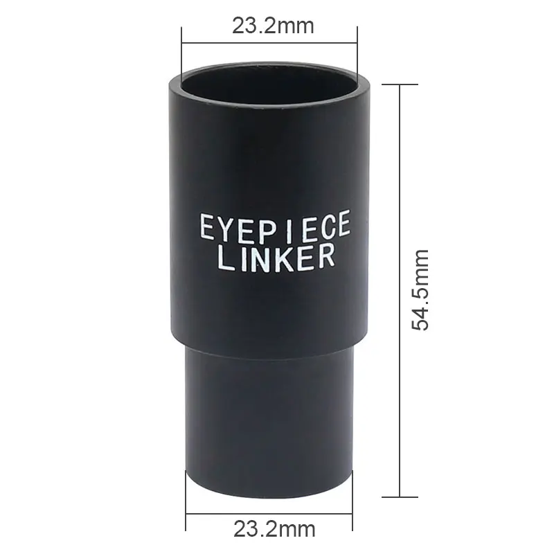 Biological Microscope Adapter Ring C-mount to 23.2mm Connecting Camera