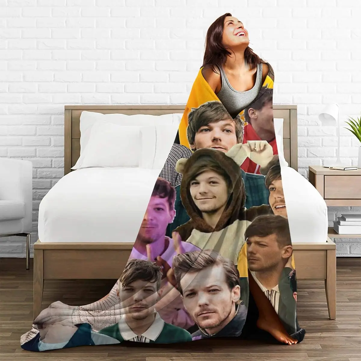  Blanket Louis Tomlinson Soft and Comfortable Warm