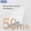 Original Aqara Wall Switch E1 Version Smart Wireless Key Zigbee 3.0 Light Switch Wire With/No Neutral For Xiaomi Home Homekt APP 4