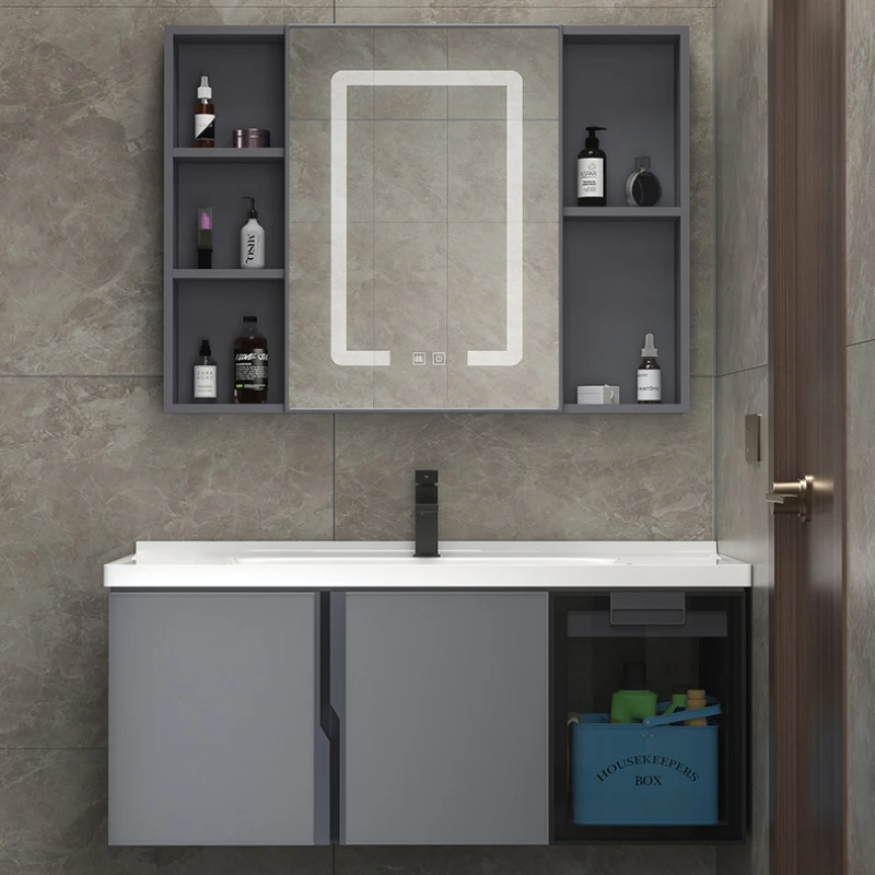 Display Moderno Mobiletto Del Bagno Accessori Per Cassetti Lithops Mobiletto Del Bagno Stoccaggio Badezimmer Schrank Mobili Per La Casa Yq50Bc