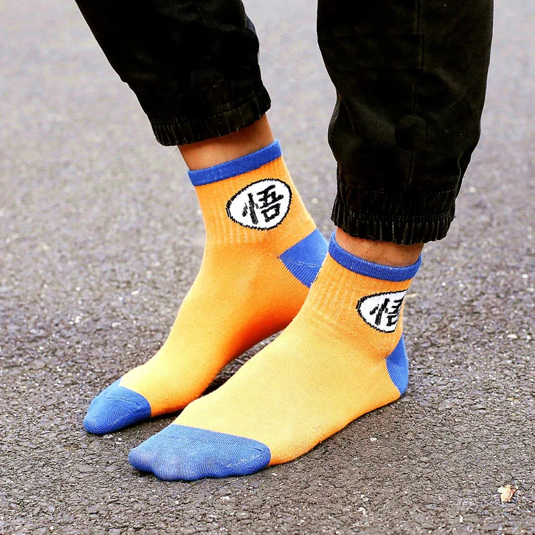 

Хлопковые носки для скейтборда с принтом Драконий жемчуг аниме вокруг Гоку черепаха для мужчин и женщин модные брендовые длинные носки