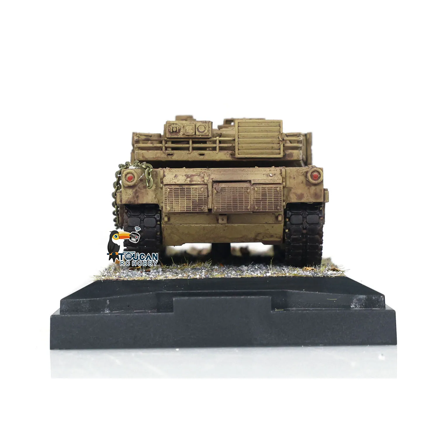 Henglong US Abrams M1A2 3918 Static Plastic Tank 1/72 Scale Model Without Radio System Electronics Mini Toys Boys Gifts TH24304 5