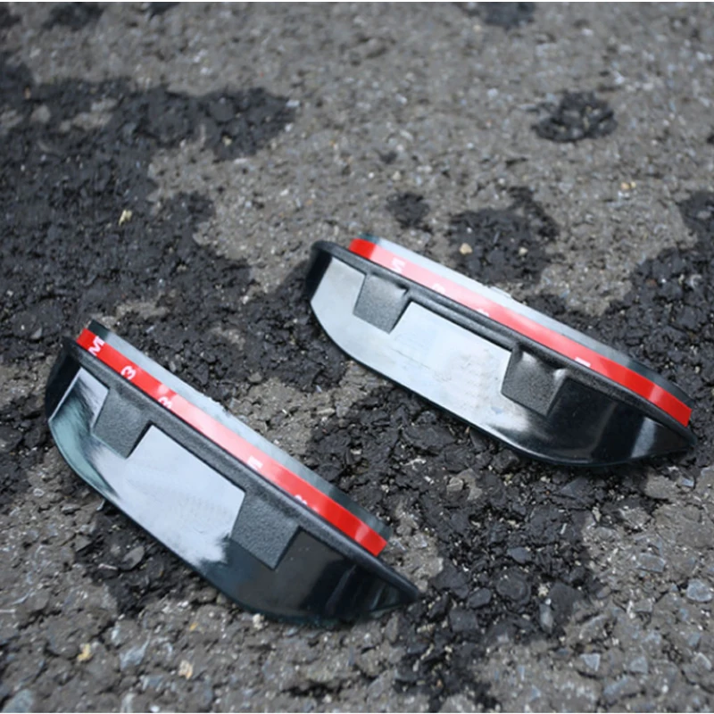 My Good Car Car rear Rearview Side glass Mirror trim frame Rain Shield Sun Visor Shade eyebrow 2pcs For Honda CRV CR-V 2012-