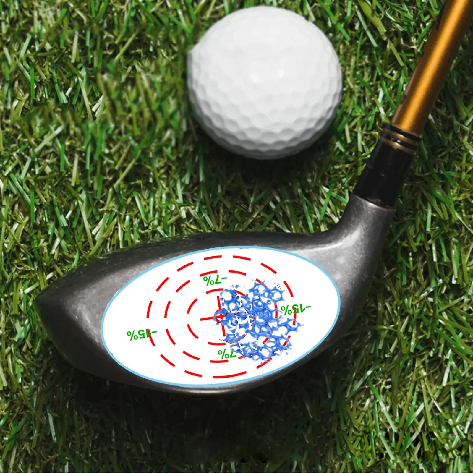 

Golf Impact Tape Labels Golf Impact Tape Stickers for Swing Accuracy Golfer