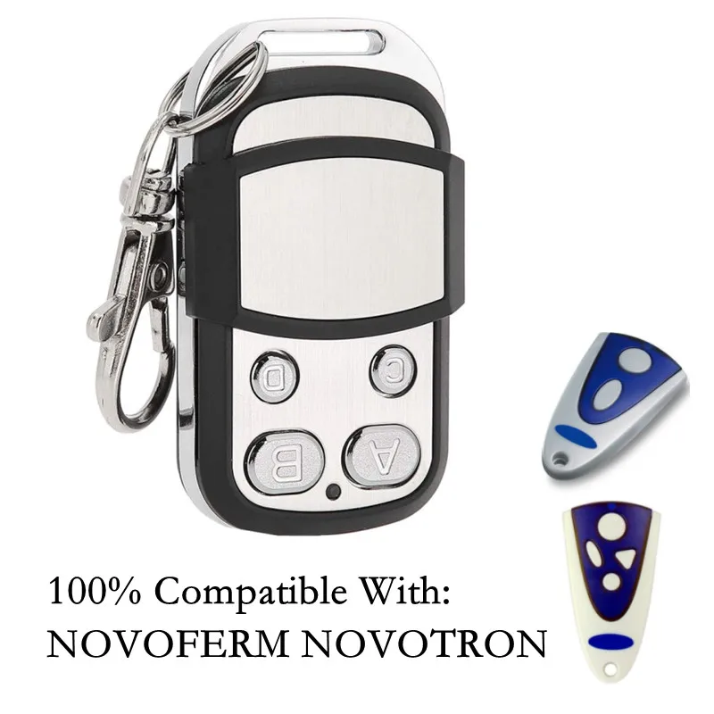 NOVOFERM NOVOTRON 502 512 522 524 Garage Door Remote Control NOVOFERM MHS43-2 NOVOTRON 302 304 MTR43-2 MCHS43-2 MNHS433 5