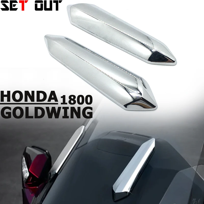 

Хромированный чехол на лобовое стекло для Honda Goldwing GL 1800 F6B 2018 2019 2020 GL1800 18-20