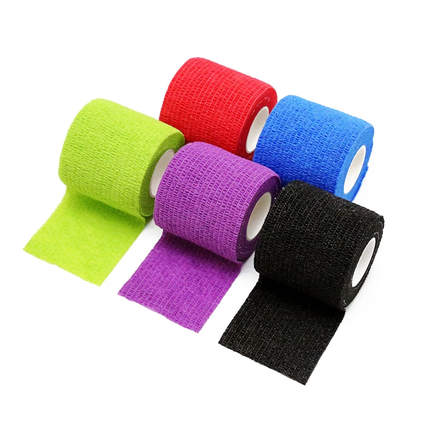 

Disposable Self-adhesive Elastic Bandage Grip Tattoo Disposable Tattoo Grips Cover Tattoo Cover Tape Permanent Makeup Supplies