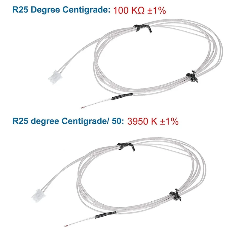 NTC 3950 ̽ µ , Reprap Creality Ender 3  ȣȯ , 100K Ohm, 1 跮 (39.3 ġ), 12 
