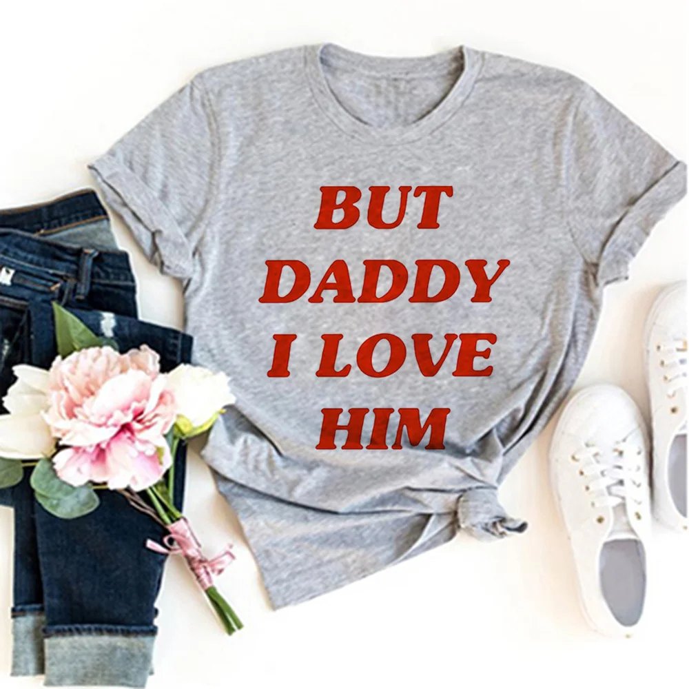 

i love Tee women designer t shirt girl y2k funny 2000s clothes
