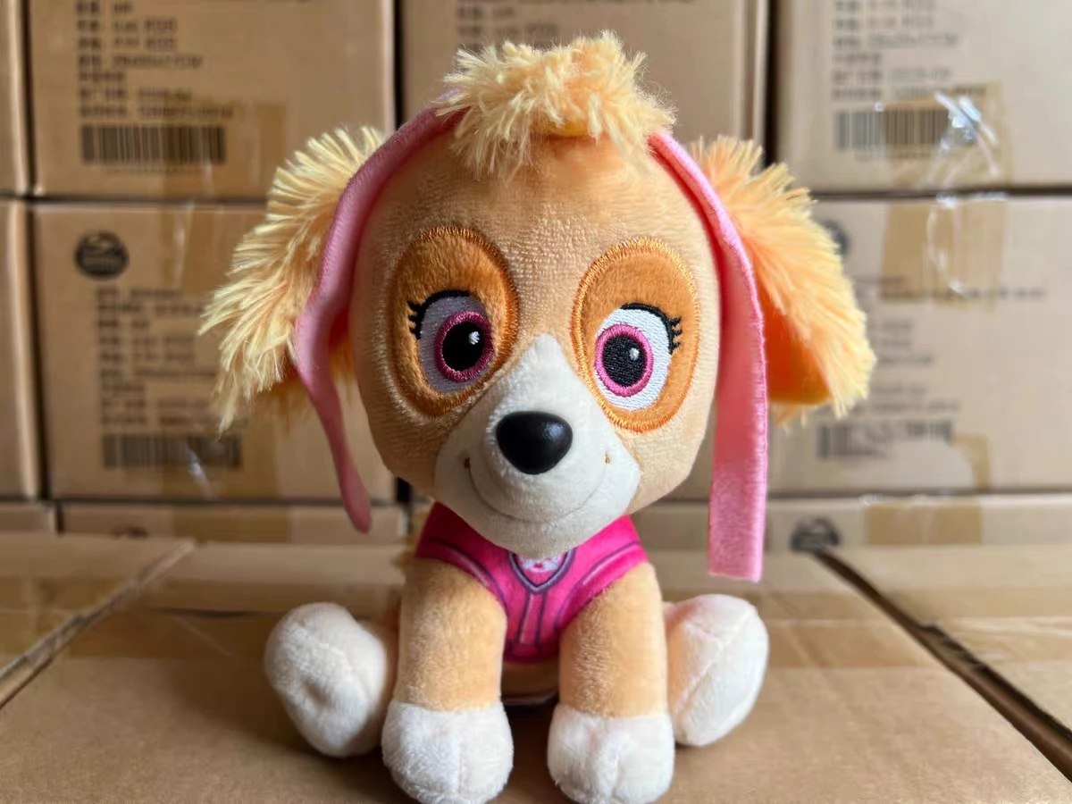 Paw Patrol Plush Toy Chase Skye Marshall Tracker Everest Rocky Zuma Rubble