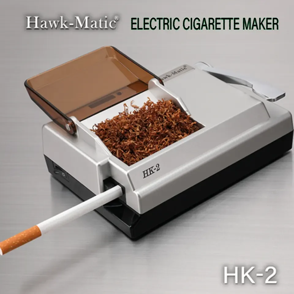 Hawk-Matic Automatic Tobacco Rolling Machine HK-2 Electric Tobacco Machine 5.5/6.5/8.0mm cigarette tube manufacturing machine 3