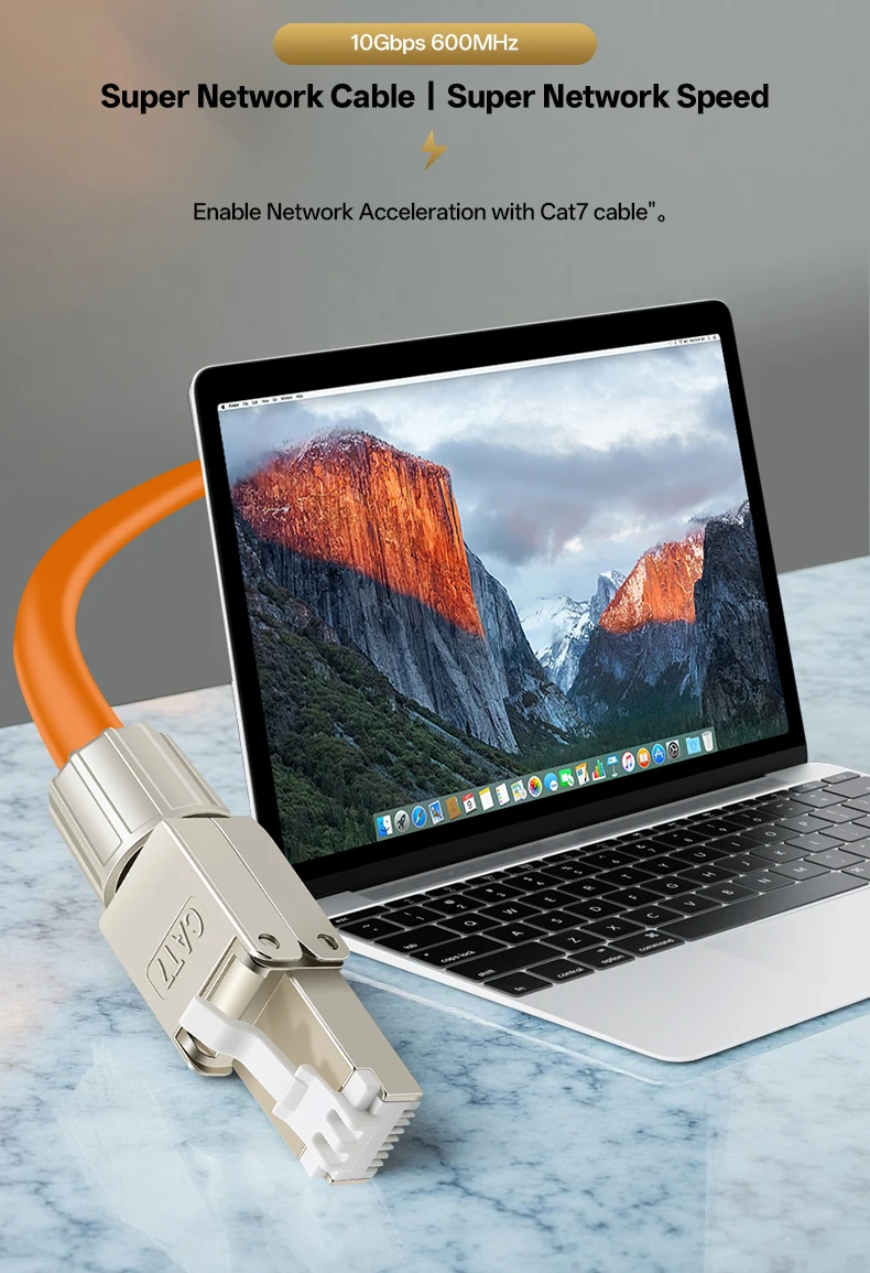 � BYXGD Industrielles Ethernet-Kabel Cat7 10GBase-T S/FTP-Abschirmung Sauerstofffreies Kupfer PoE++ Flexibel & Langlebig für Fabrikdatenübertragung – Detail 4