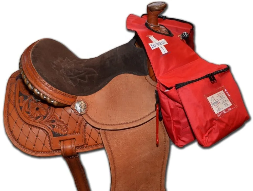 Equine emergency med horse first aid farm medical kits bag for horses 5