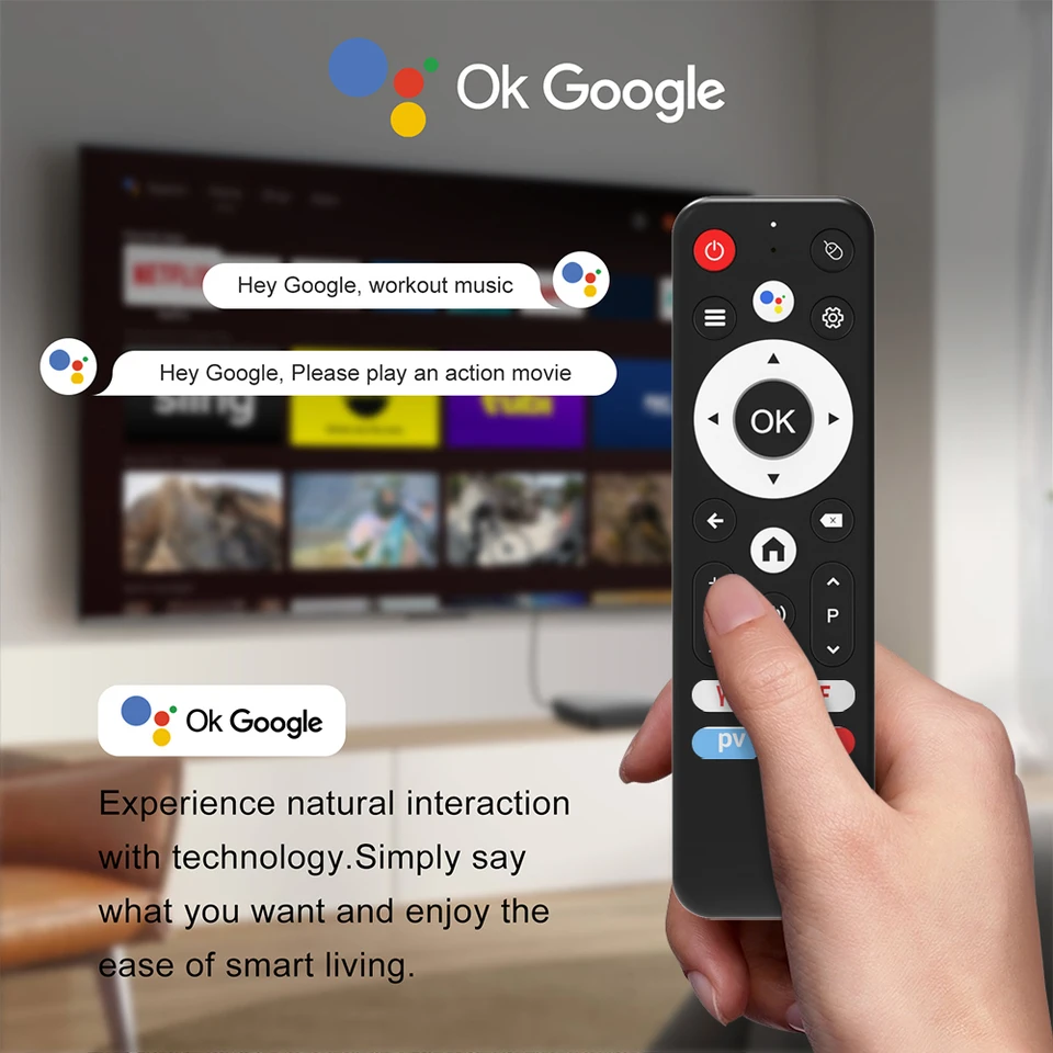 Android TV Stick S905L3 H96 MAX Android 14.0 4K Quad Core 2.4G 5G