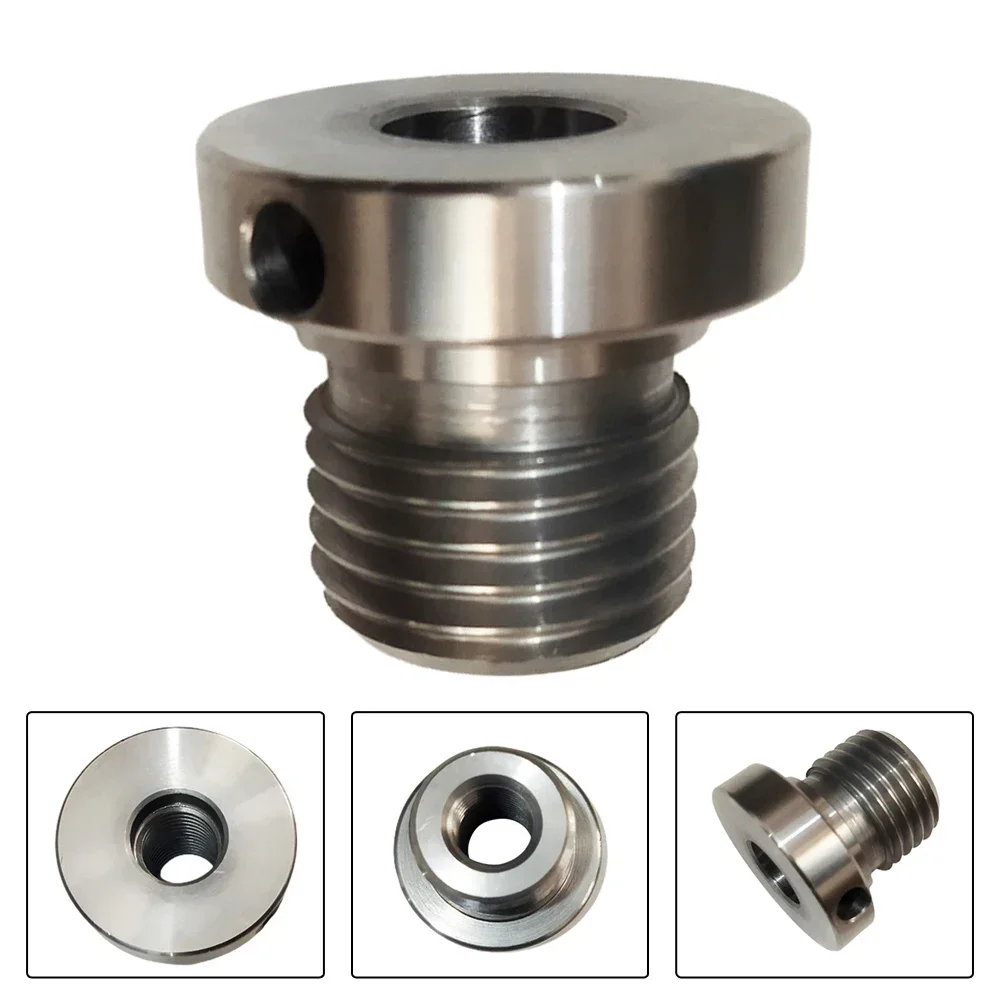 For Tools Screw Wood Chuck Thread Turning Lathe Woodworking Adapter Accessories Adapter Reducing Sleeve Lathe Power Spindle 3 8 16 1 4 20 nickled iron single slotted coverter reducing bolt camera adapter conversion screw double heads screw 1243