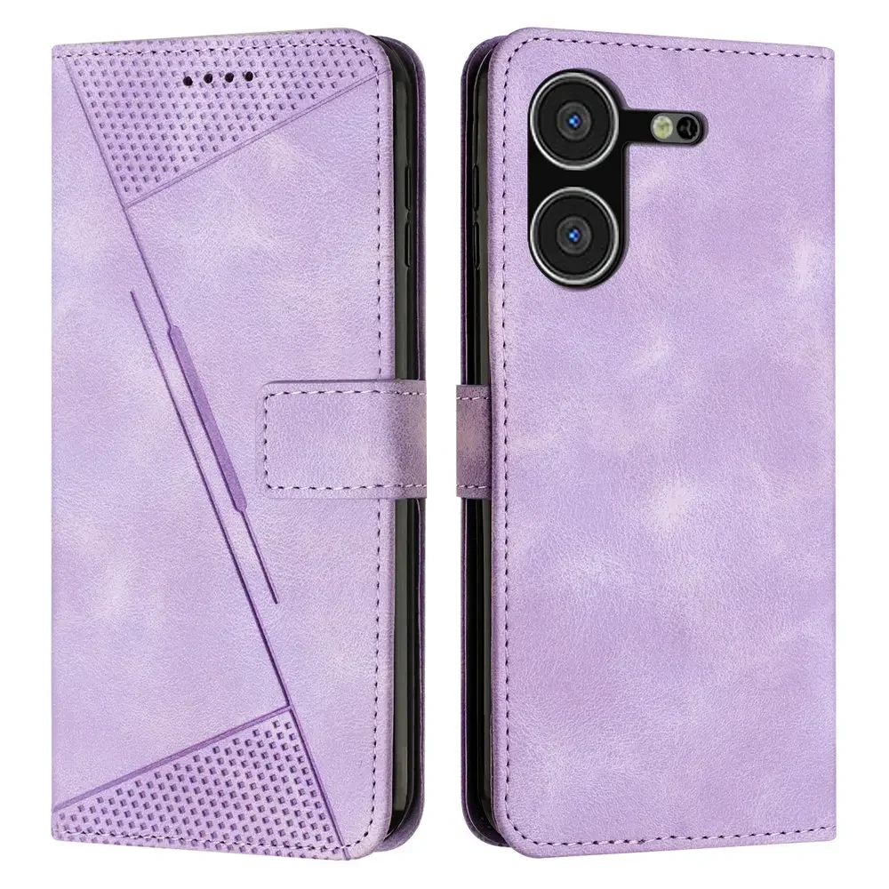 Elegant Texture Wallet Card Case for Tecno Pova - Luxury Phone Cover