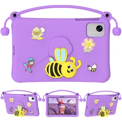 Adorable EVA Shockproof Protective Kids Case with Handle for Tablets, Durable and Lightweight, 11.5 - inch (PURPLE)