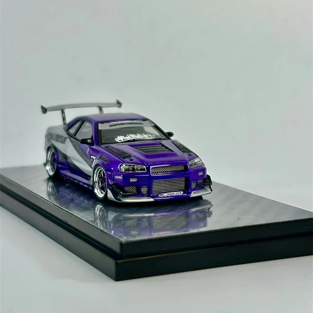 404Error1:64 Skyline R34 Ryohe's GIFTED Purple limited 888