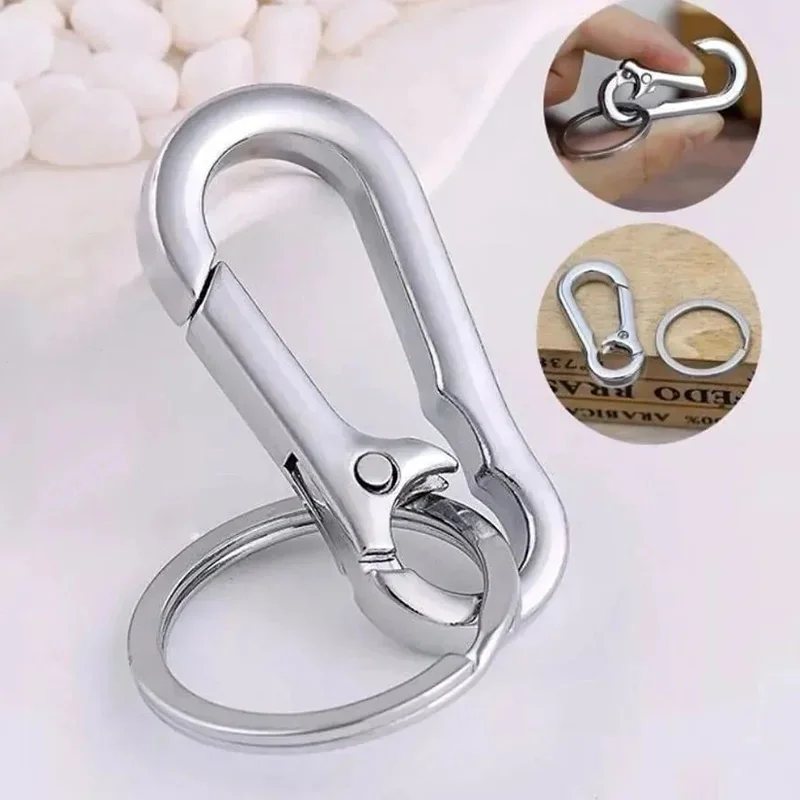 Gourd Buckle Keychain Climbing Hook 1/5PCS Car Keychain Strong Carabiner Shape Accessories Metal Vintage Key Chain Ring climbing buckle climbing carabiner